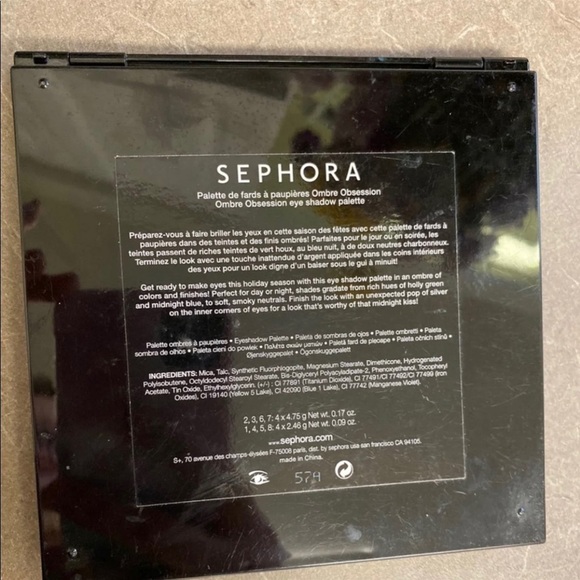 New Sephora ombré Obsession eyeshadow palette - Picture 5 of 6